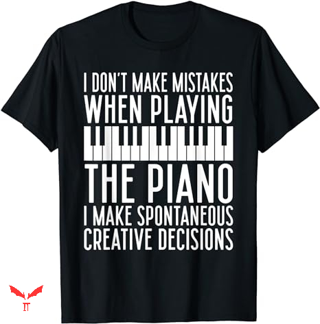 Mezzo Piano T-shirt Musician Quote Gag Mezzo Piano T-shirt Musician Quote Gag