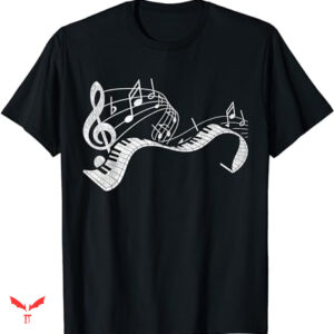 Mezzo Piano T-shirt Pianist Music Notes