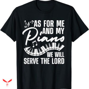 Mezzo Piano T-shirt Pianist Piano Teacher