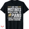 Mezzo Piano T-shirt Piano Art