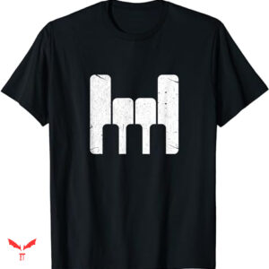 Mezzo Piano T-shirt Piano Rock Music