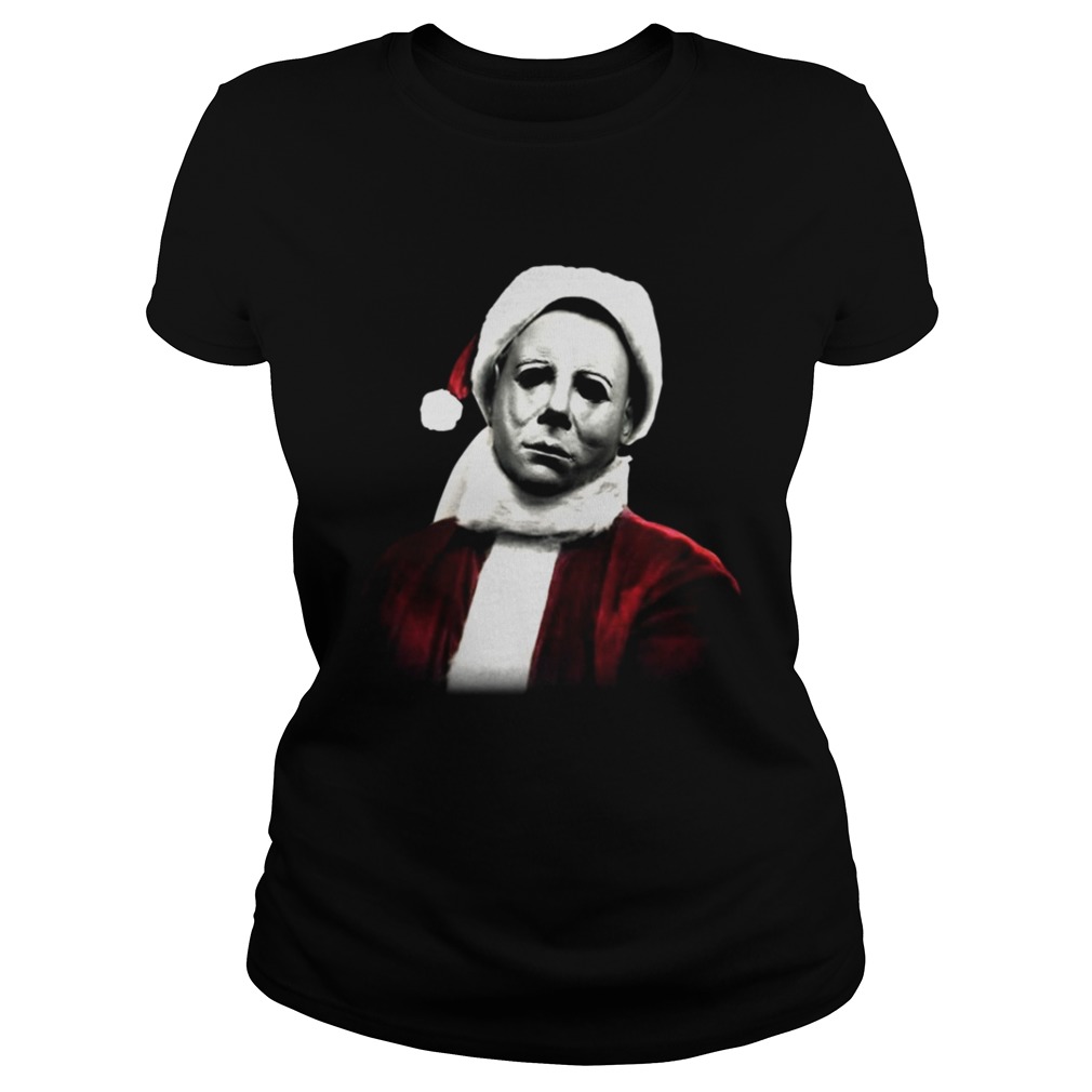 Michael Myers Santa Hat Christmas shirt Michael Myers Santa Hat Christmas shirt