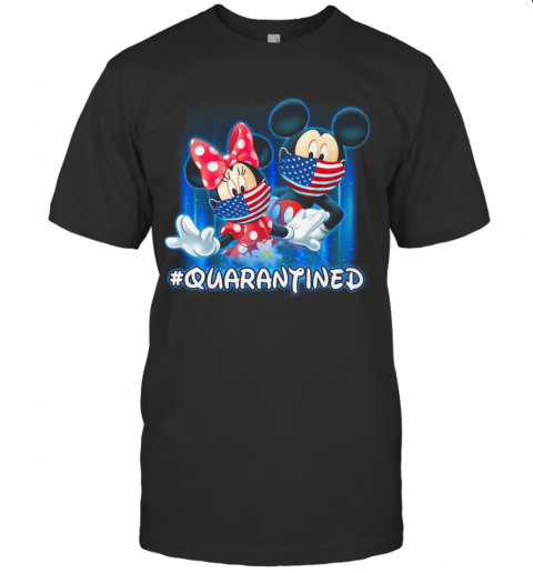 Mickey And Minnie Quarantined T-Shirt Mickey And Minnie Quarantined T-Shirt