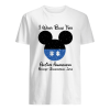 Mickey I Wear Blue For Autism Awareness Accept Understand Love shirt