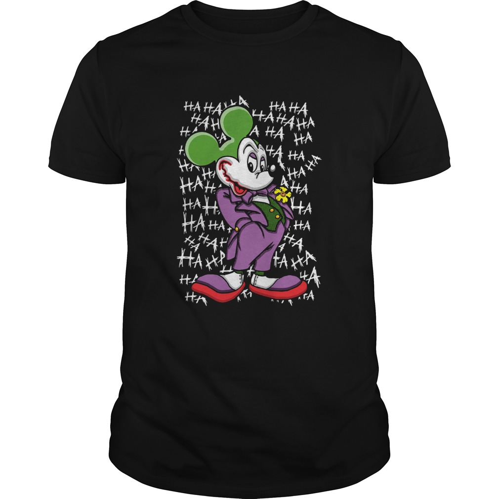 Mickey Joker Haha shirt Mickey Joker Haha shirt
