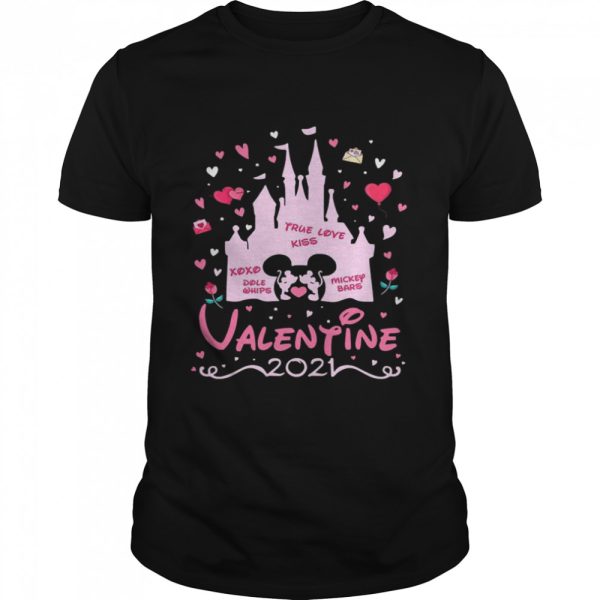 Mickey Mouse And Minnie Mouse Valentine Disney 2021 shirt