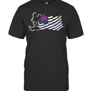 Mickey Mouse Bell Taco American Flag T-Shirt