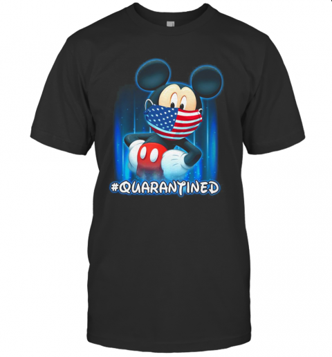 Mickey Mouse Face Mask Quarantined T-Shirt Mickey Mouse Face Mask Quarantined T-Shirt