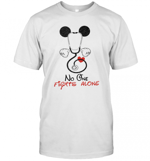 Mickey Mouse Fights Alone T-Shirt Mickey Mouse Fights Alone T-Shirt