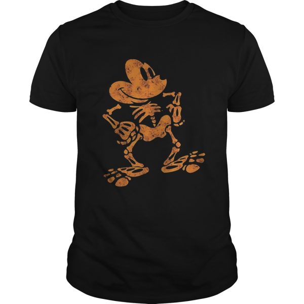 Mickey Mouse skull bone t-shirt