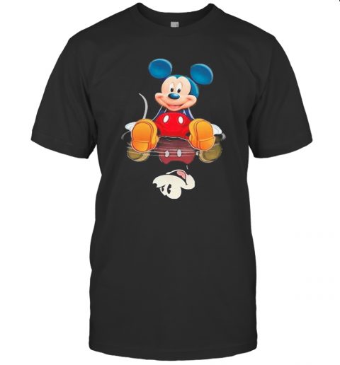 Mickey Present Water Mirror Reflection T-Shirt Mickey Present Water Mirror Reflection T-Shirt
