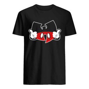 Mickey mouse Wu-tang Clan logo shirt