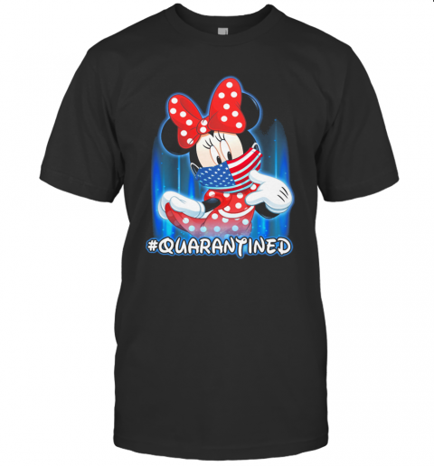Minnie Mouse Face Mask Quarantined T-Shirt Minnie Mouse Face Mask Quarantined T-Shirt