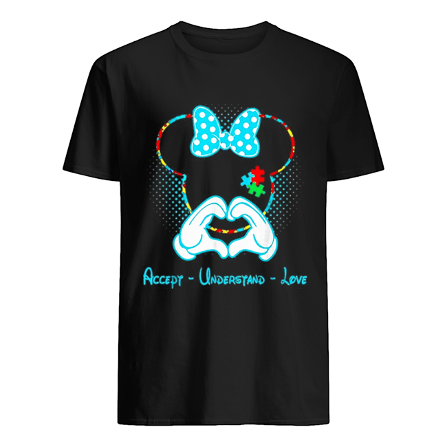 Minnie mouse accept understand love Autism Awareness Puzzle shirt Minnie mouse accept understand love Autism Awareness Puzzle shirt
