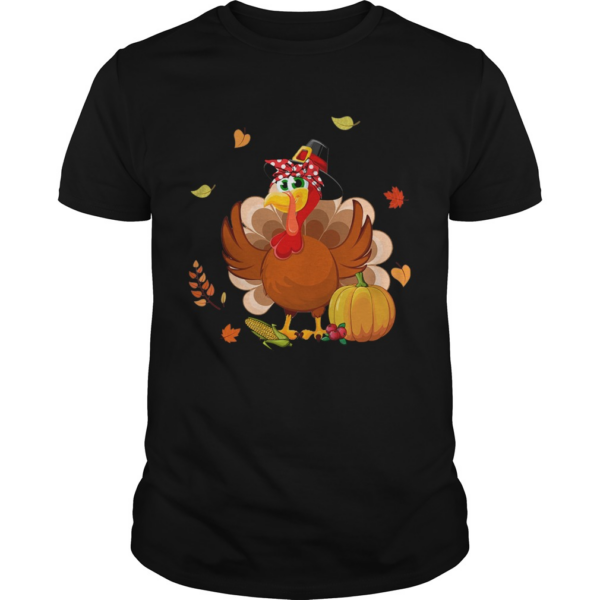 Mom Turkey Thanksgiving Gift TShirt