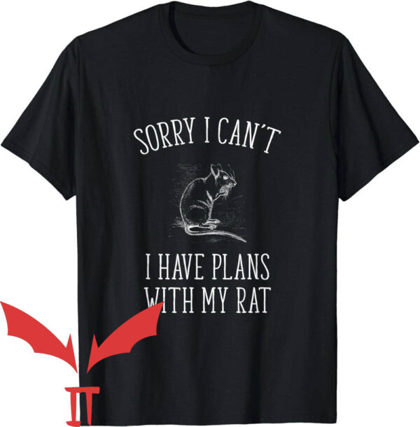 Mouse Rat T-Shirt Sorry I Cant