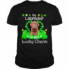 My Chocolate Labrador Dog Is My Lucky Charm Patrick’s Day Shirt