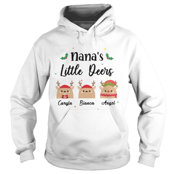 Nanas Little Deers Carlyn Bianca Angel Christmas shirt