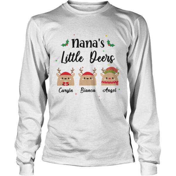 Nanas Little Deers Carlyn Bianca Angel Christmas shirt