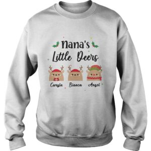 Nanas Little Deers Carlyn Bianca Angel Christmas shirt 3