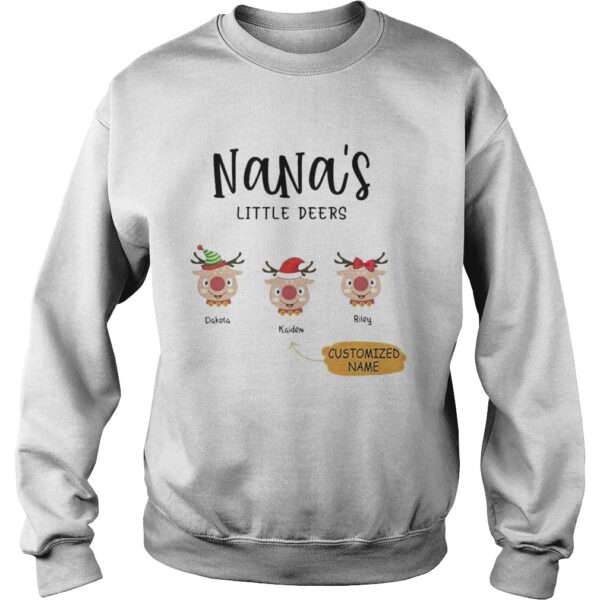 Nanas Little Deers Customized Name shirt