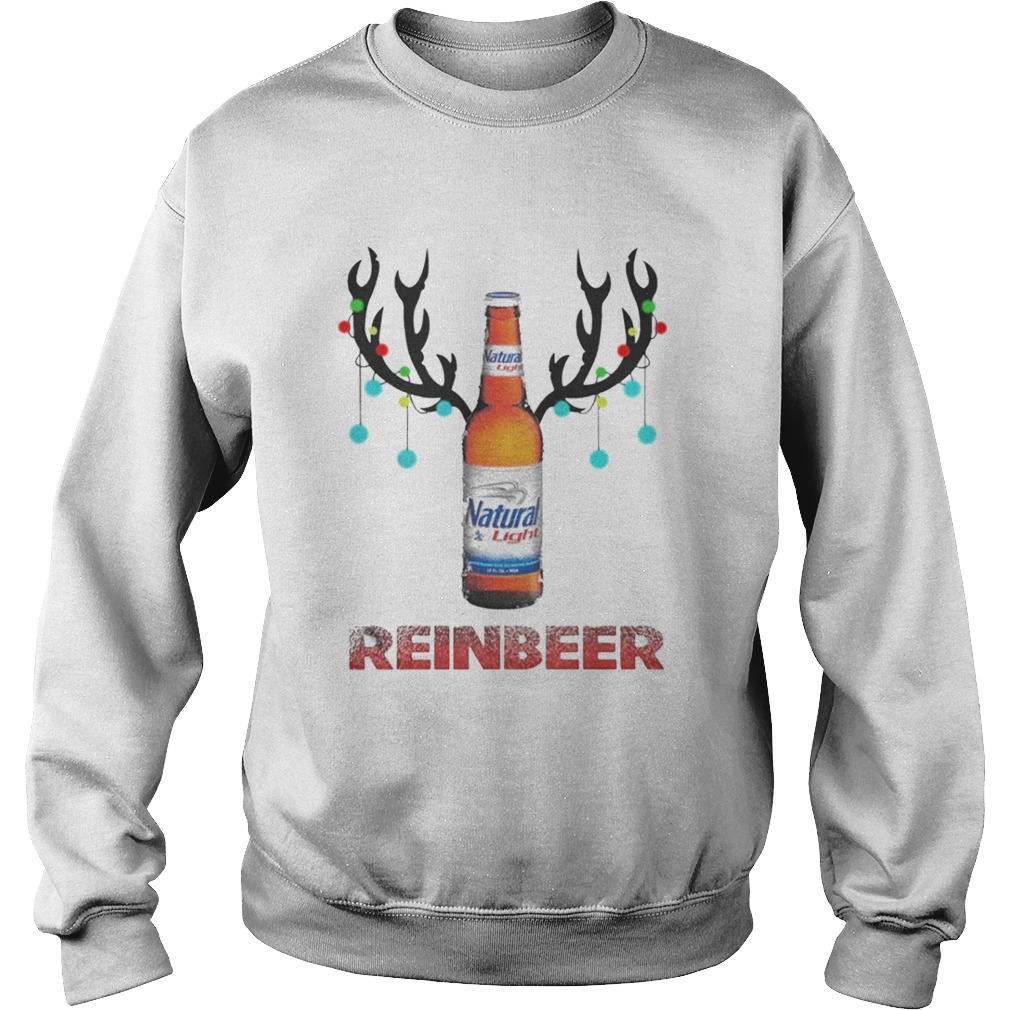 Natural Light Reinbeer Christmas shirt Natural Light Reinbeer Christmas shirt