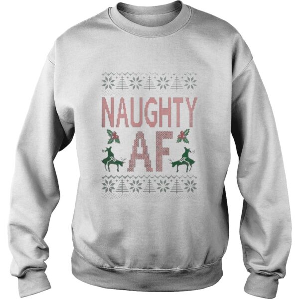 Naughty AF Ugly Christmas shirt