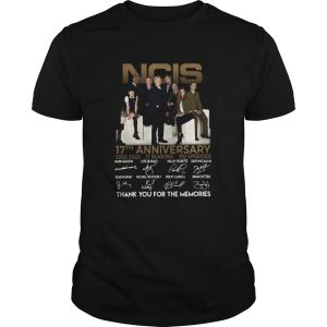 Ncis 17th Anniversary 2003 2020 Thank You For The Memories shirt