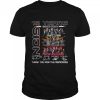 Ncis Los Angeles New Orleans 18 Years 2003 2021 Signatures Thank You For The Memories T-shirt