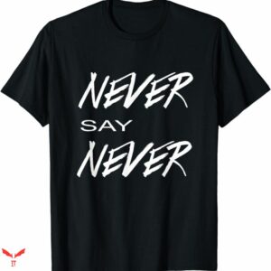 Never Shout Never T-shirt Simple Text