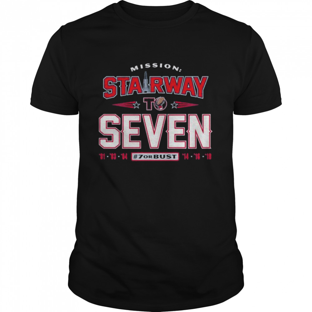 New england football fans stairway to seven shirt New england football fans stairway to seven shirt