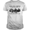 Nice Dogs And Camping Make Me Happy Humans Make My Head Hurt shirt