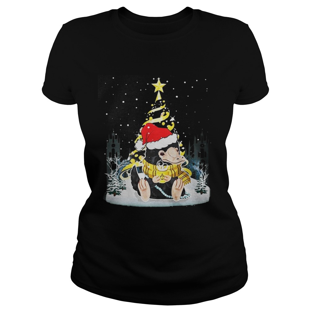 Niffler Santa Hat Christmas tree Under Snow Shirt Niffler Santa Hat Christmas tree Under Snow Shirt