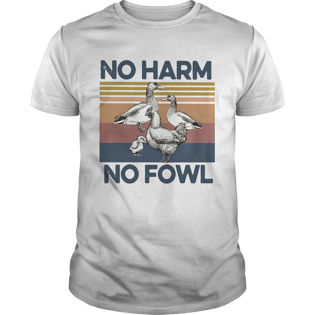 No Harm No Fowl Vintage shirt No Harm No Fowl Vintage shirt