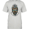Not All Who Wander Are Lost Skull With Headband And Glasses shirt