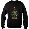 Nurse Christmas tree and gift shirt