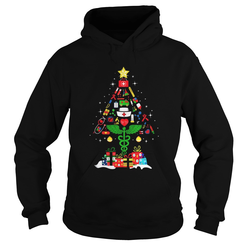Nurse Christmas tree and gift shirt Nurse Christmas tree and gift shirt