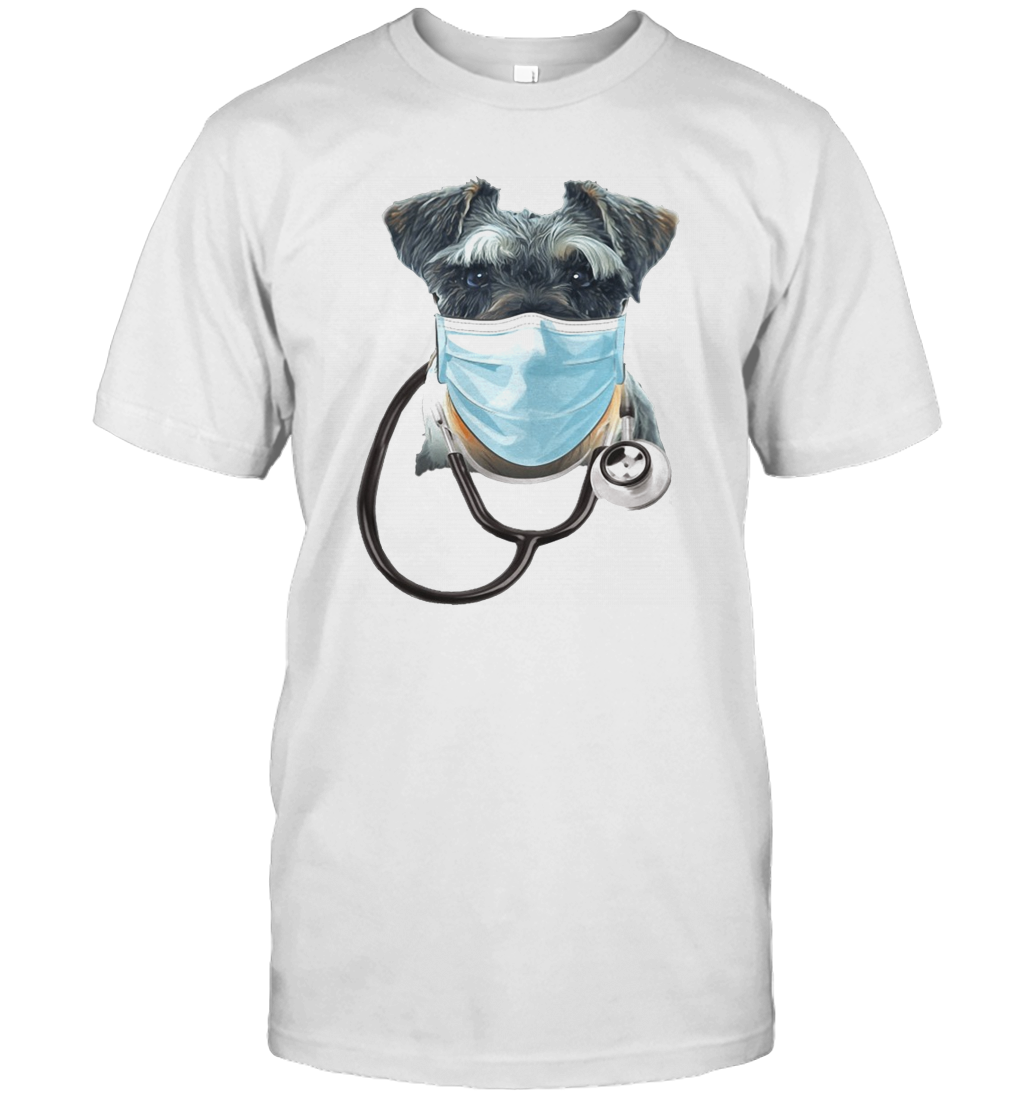 Nurse Yorkie Dog Mask T-Shirt Nurse Yorkie Dog Mask T-Shirt