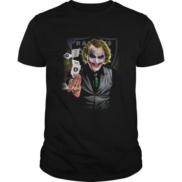Oakland Raiders Joker Poker Shirt