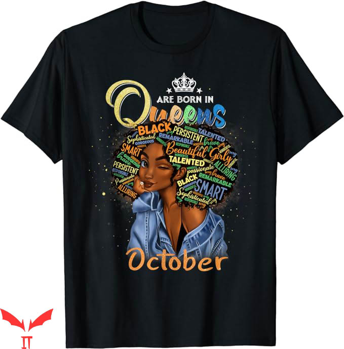 October Birthday T-Shirt Girl Virgo Libra Birthday T-Shirt October Birthday T-Shirt Girl Virgo Libra Birthday T-Shirt