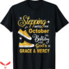 October Birthday T-Shirt Stepping Into My October Trending