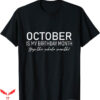 October Birthday T-Shirt Trending