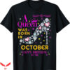 October Birthday T-Shirt Was Born In October Trending