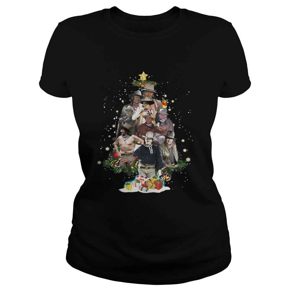 Offcial John Wayne tree Christmas shirt Offcial John Wayne tree Christmas shirt