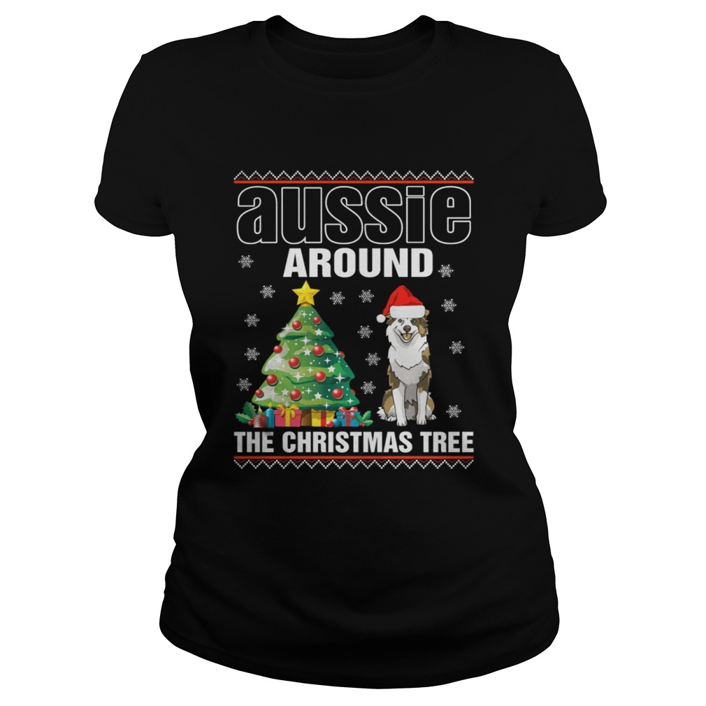 Official Aussie Around The Christmas Tree Shirt Official Aussie Around The Christmas Tree Shirt