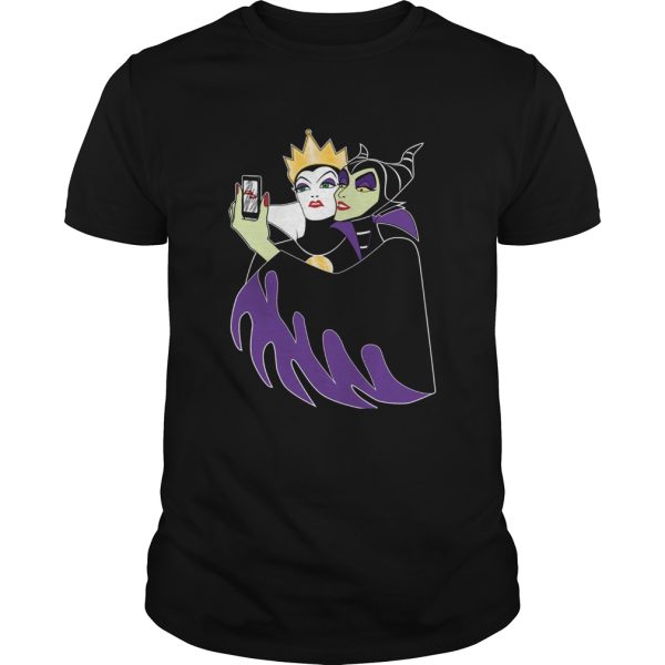 Official Maleficent and Evil Queen Selfie shirt