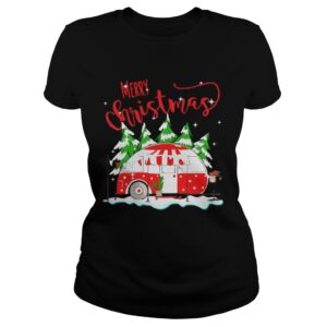 Official Merry christmas go camping shirt