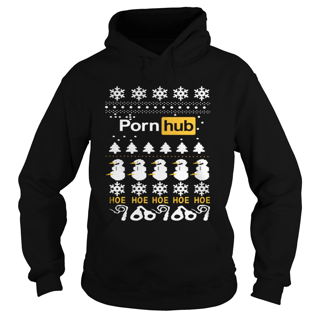 Official Porn hub hoe hoe hoe hoe christmas shirt Official Porn hub hoe hoe hoe hoe christmas shirt