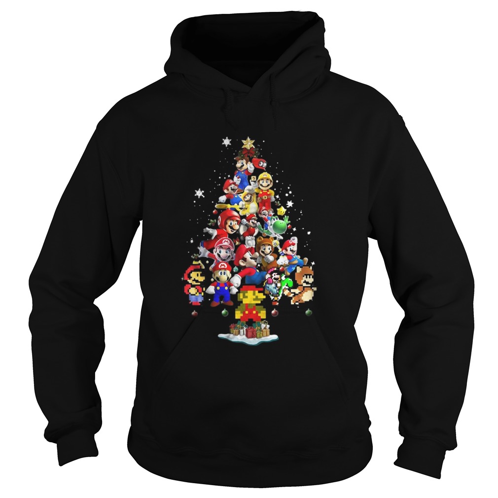Official Super Mario christmas tree shirt Official Super Mario christmas tree shirt