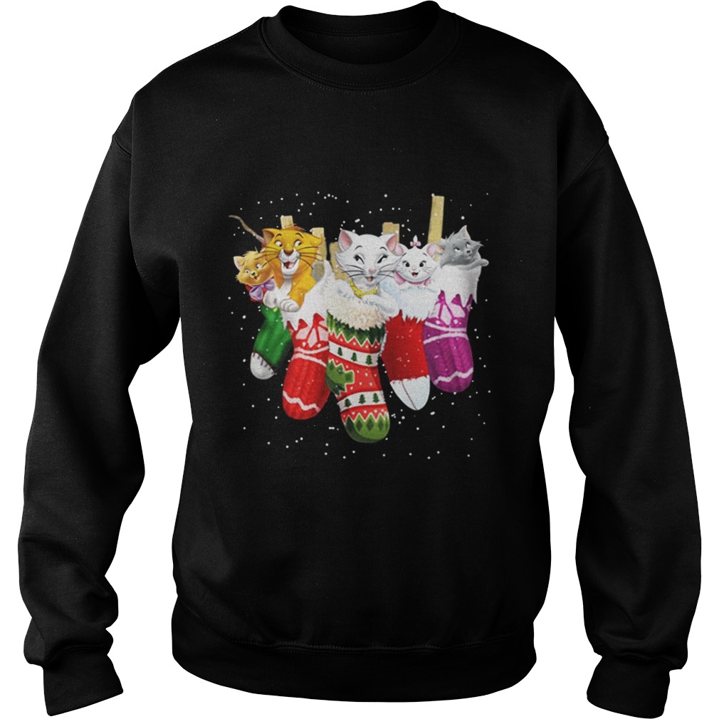 Official The Aristocats in socks Christmas shirt Official The Aristocats in socks Christmas shirt